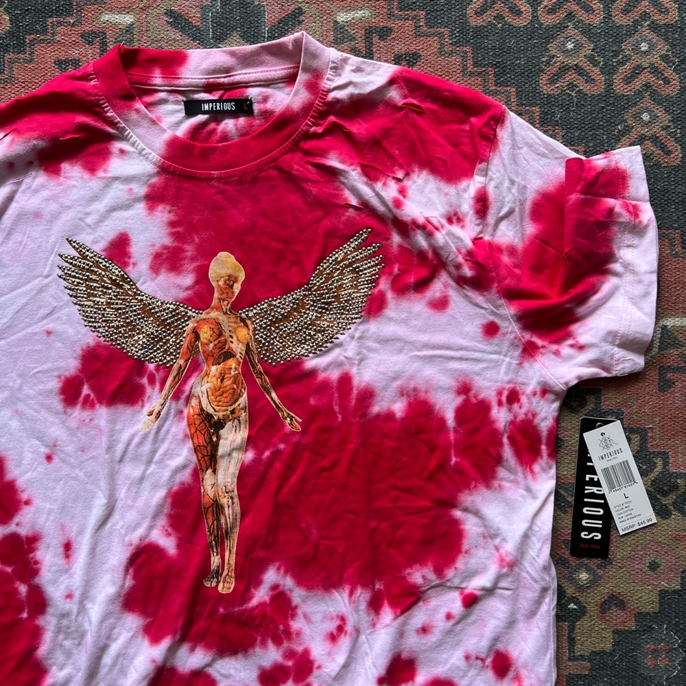 Imperious tie-dyed Nirvana In Utero T-shirt